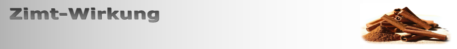 Zimt-Wirkung!