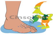 Cinsoles Fußpilz